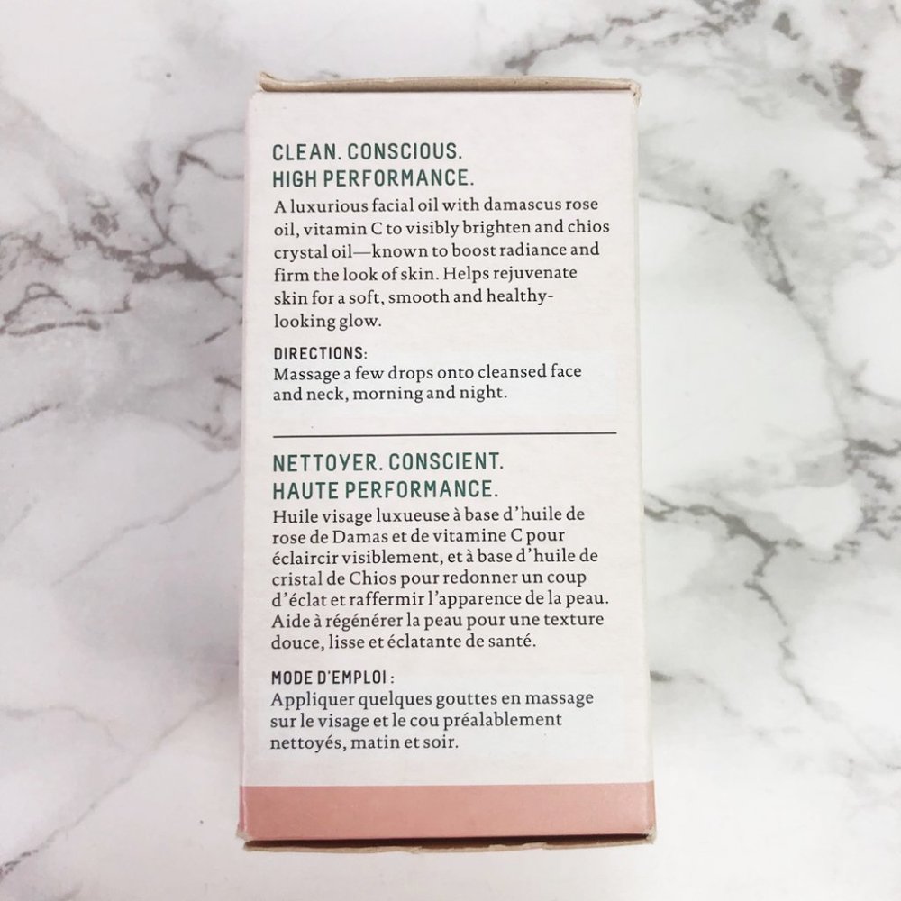 NIB Squalane + Vitamin C Rose oil - Biossance - Picture 10 of 14
